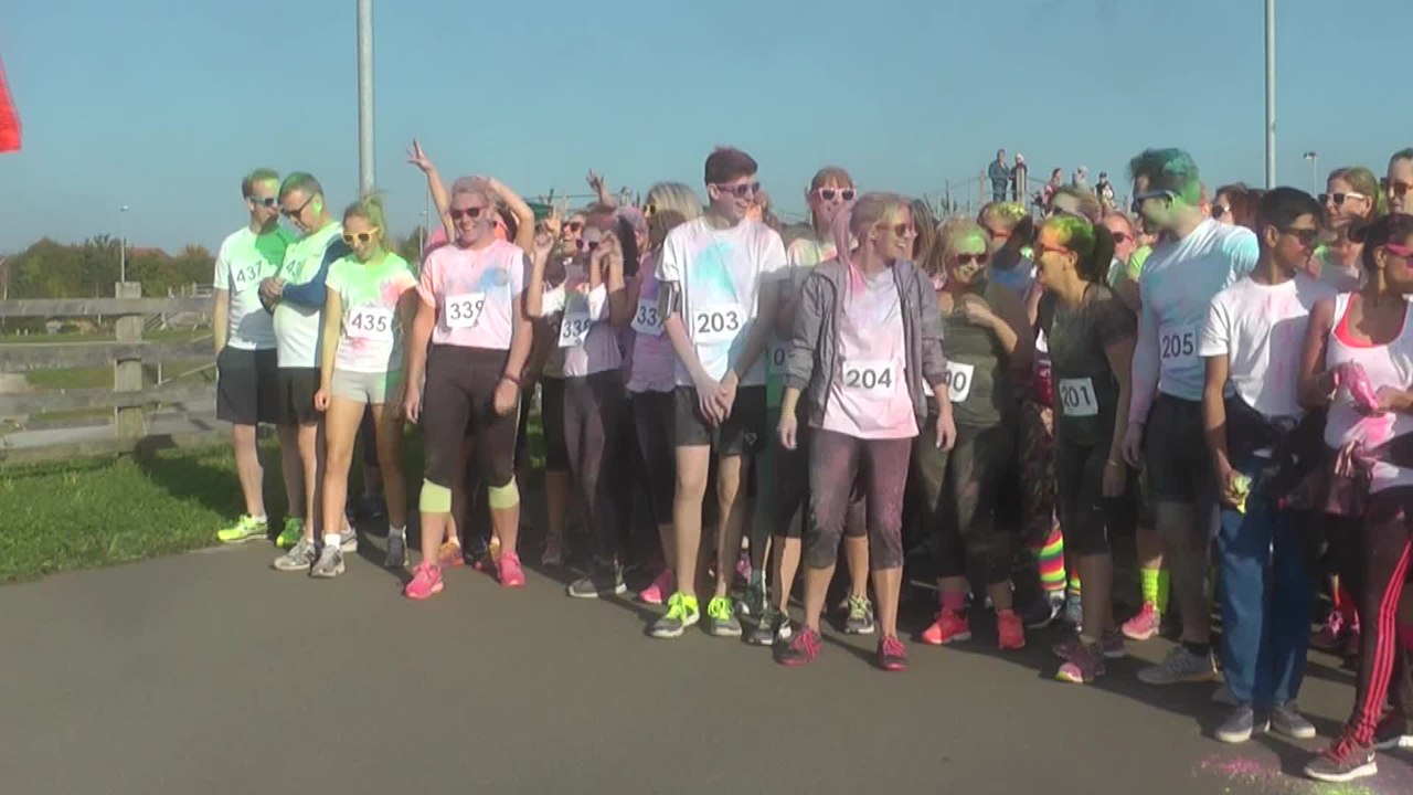 Colour Run in Gravesend