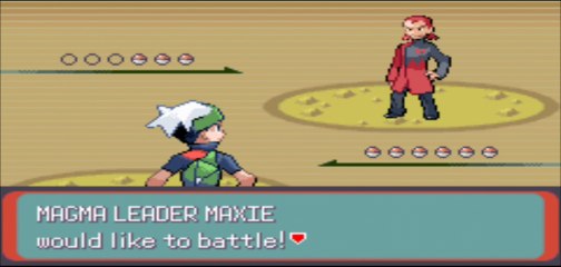 Pokemon Emerald - Magma Boss 2nd Battle: Maxie