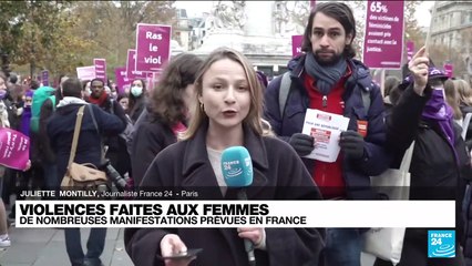 #NousToutes: des milliers de personnes dans la rue pour dire "stop" aux violences sexistes