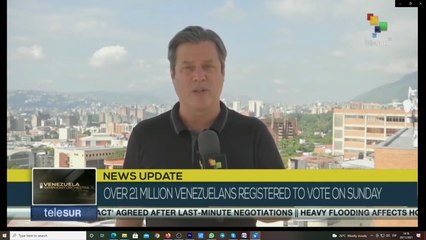 Over  21 million Venezuelans registered to vote on Sunday