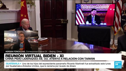 Informe desde Beijing: en reunión virtual Xi Jinping le pidió a Joe Biden mostrar su liderazgo