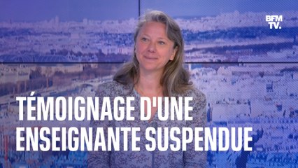 "Je veux pouvoir enseigner Les Misérables avec des émotions"  Suspendue avoir après fait cours sans masque, cette professeure de français dans un collège de l'Oise témoigne