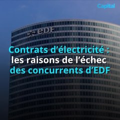 Contrats d’électricité : les raisons de l’échec des concurrents d’EDF (1)