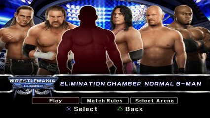 Download Video: WWE SmackDown vs. Raw 2008 Triple H vs Stone Cold vs Triple H vs Lashley vs HBK vs Bret Hart