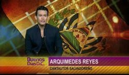 Cantante salvadoreño pone el nombre de su país en alto