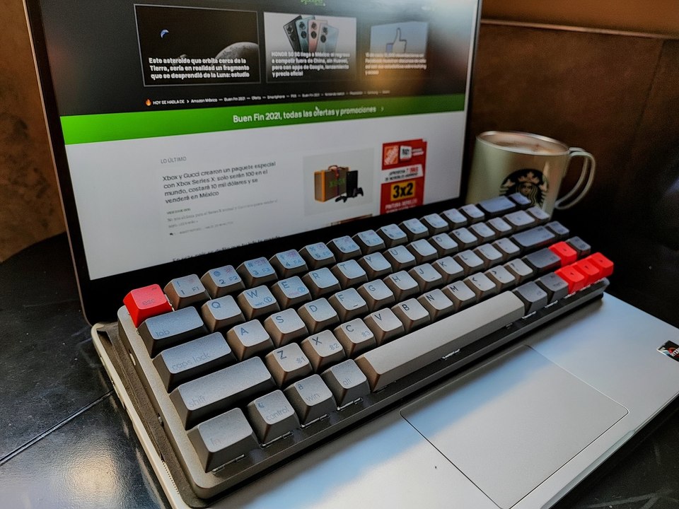 Epomaker NT68, prueba de sonido (modificado)