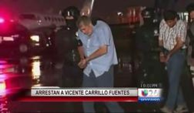 Autoridades Mexicanas presentan a Vicente Carrillo Fuentes