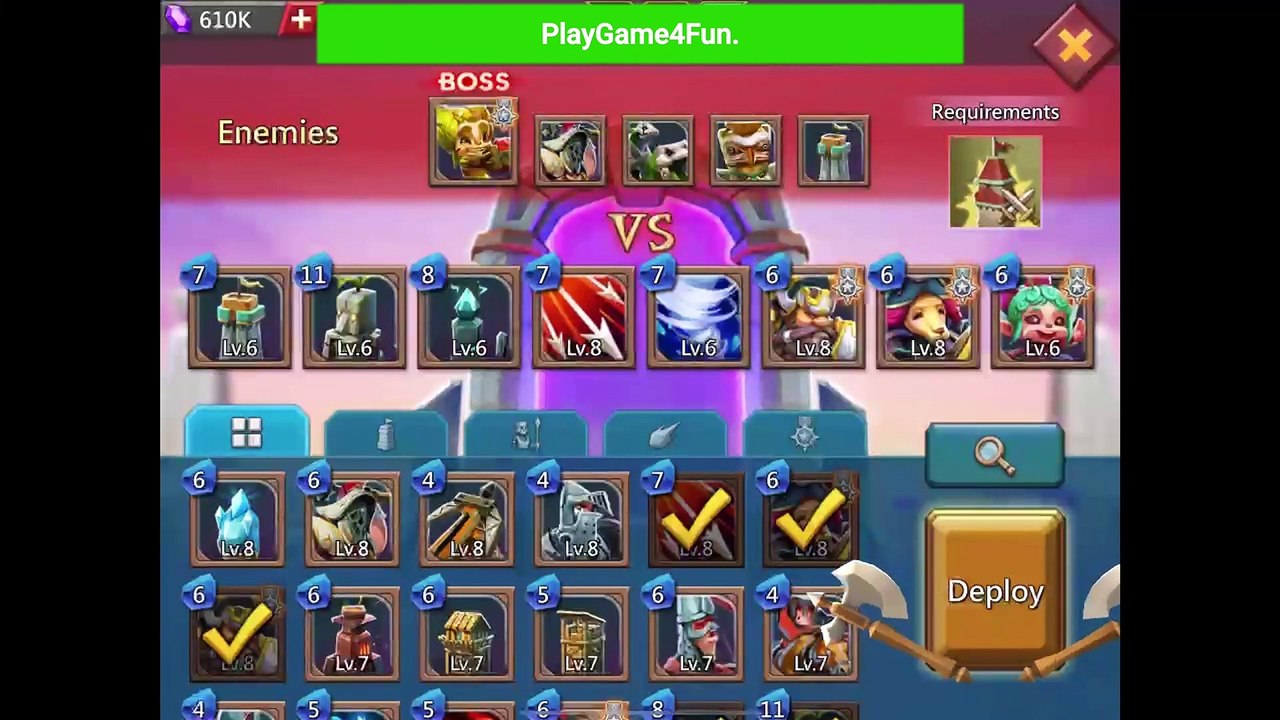 Lords Mobile - Vergeway - Chapter 6 Stage 10