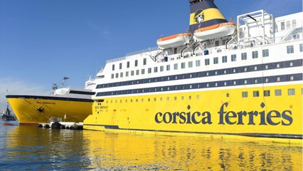 Le trajet galère des passagers d'un ferry entre la Corse et Nice