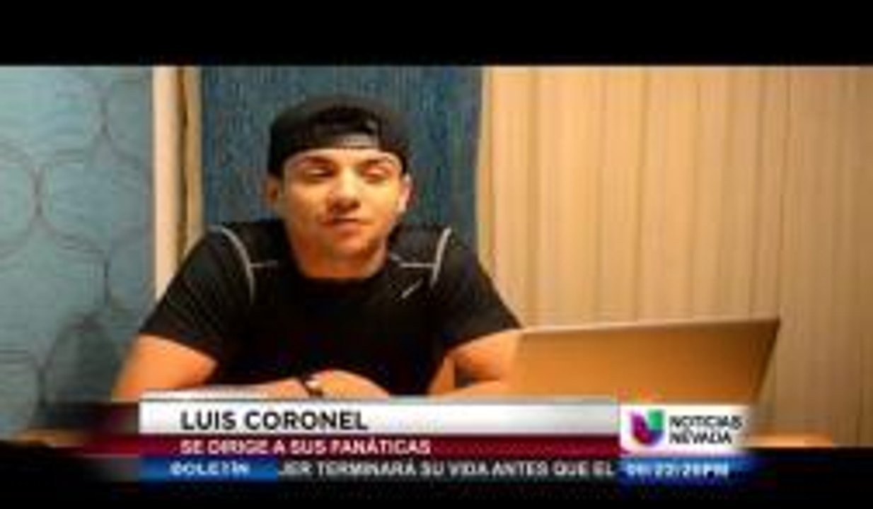 Mensaje de Luis Coronel