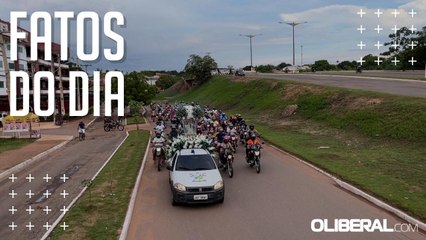 Devotos de Nossa Senhora da Conceição participam da 5ª edição da Moto Romaria em Santarém