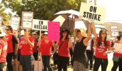 Profesores en San Ysidro terminan paro laboral