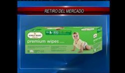 Retiran toallitas para bebé por estar infectadas con una bacteria