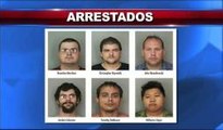 Arrestan a seis hombres en Polk