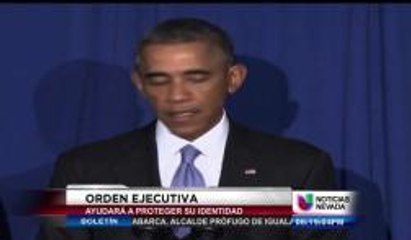 Orden ejecutiva del Presidente Obama