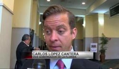El vicegobernador Cantera destacó la labor de Rick Scott