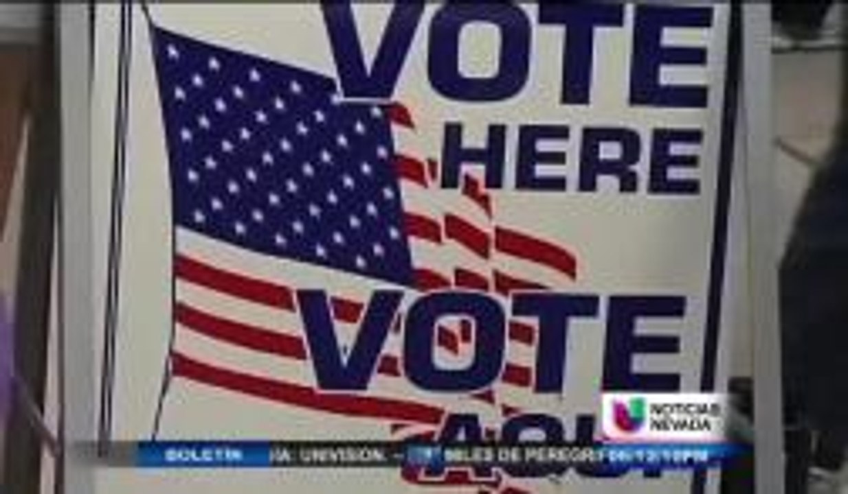 Arranca la votación temprana en Nevada