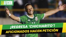 Piden regreso de Chicharito al Tri en Change.org tras derrota contra Estados Unidos