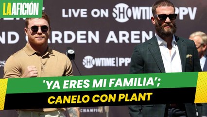 Ya eres mi familia y siento mucho tus pérdidas'; revelan audio del Canelo con Plant