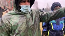 Crisi migranti al confine con la Bielorussia, il nuovo video della polizia polacca