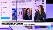 The 2021 Albert-Londres prize for the written press goes to journalist Caroline Hayek