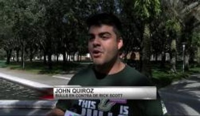 Estudiantes universitarios descontentos