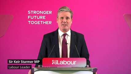 Starmer: 'It's time to wash away Tory sleaze'