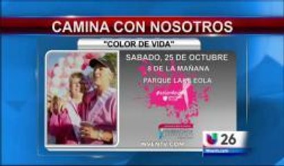 Camina con nosotros este sábado en el Parque Eola