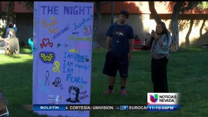 Rinden homenaje a víctimas de violencia domestica