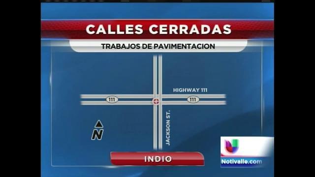 Cierran varias calles en el Valle por trabajos de pavimentación