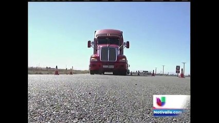 Inspeccionan si los camiones cumplen normas medioambientales
