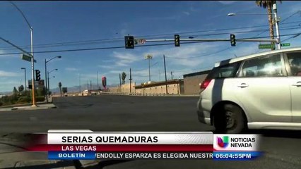 Incendio en centro comercial en Las Vegas