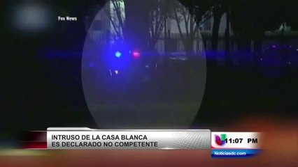 Declaran no competente al joven que saltó la verja de la Casa Blanca