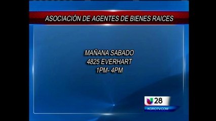 Se llevará a cabo un evento informativo sobre bienes raíces