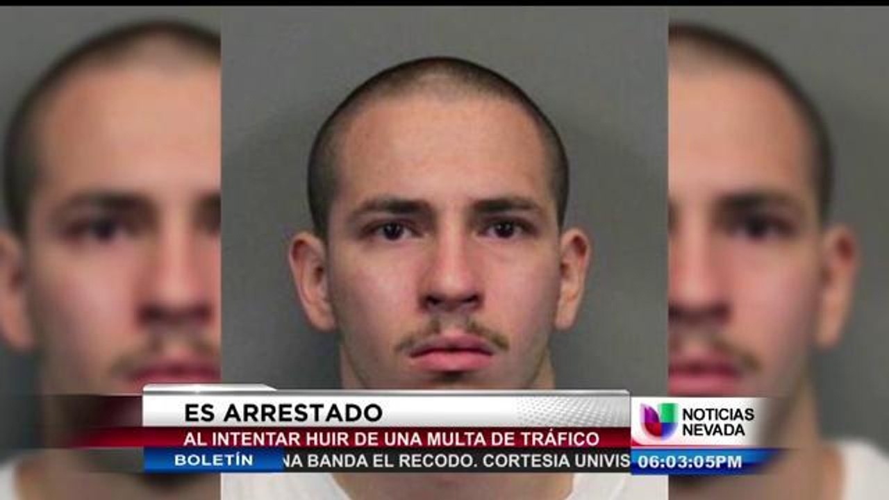 Hombre arrestado En Las Vegas