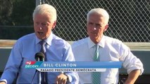 El ex presidente Clinton visita Tampa