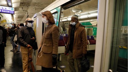 Les images de transports en commun bondés inquiètent en Île-de-France (1)