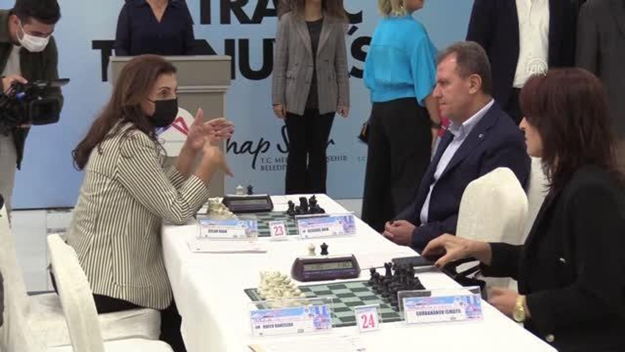 Mersin Büyükşehir Belediyesi 5. Uluslararası Satranç Turnuvası başladı
