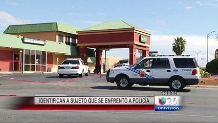 Identifican a sujeto que se enfrentó a la policía con un arma