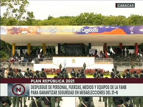 Activado el Plan República para garantizar seguridad durante las Megaelecciones del 21-NOV