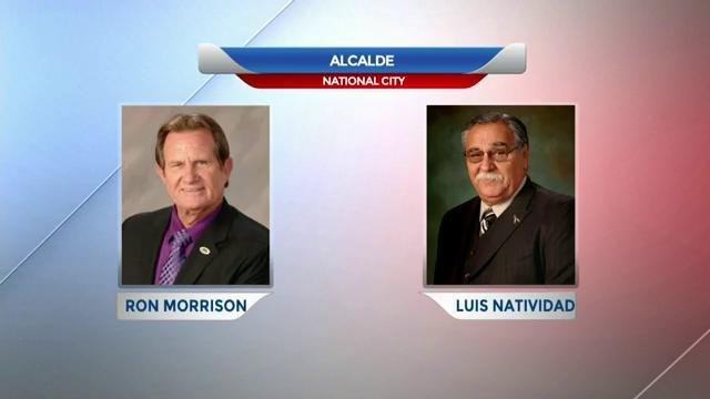 Candidatos a alcaldías de National City, La Mesa, y Vista