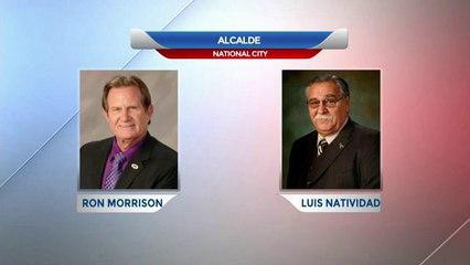 Candidatos a alcaldías de National City, La Mesa, y Vista