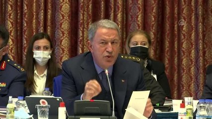 Bakan Akar: "(Kimyasal silah iddiası) Bunların hiçbirinin aslı da esası da yok"