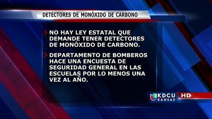 KS: Detectores de monóxido de carbono en las escuelas