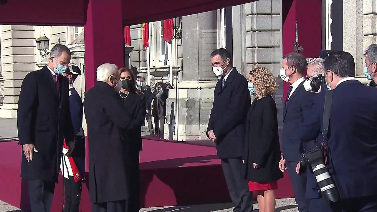 Mattarella en España