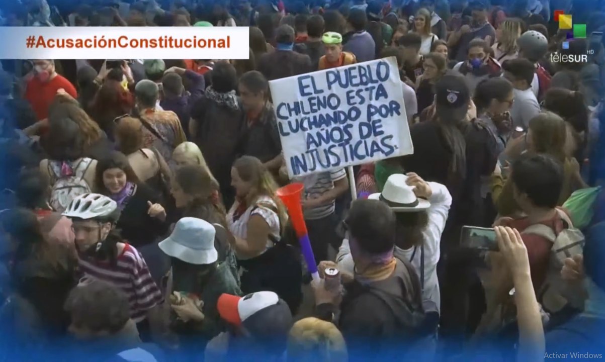 Conexión Digital 16-11: Chile, acusación constitucional al gobierno de Piñera