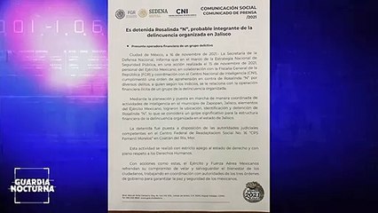 Por segunda ocasión, detuvieron en Zapopan a Rosalinda González, esposa de “El Mencho”