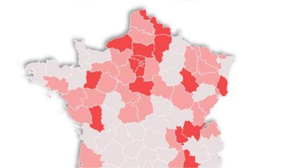 Taux de positivité au Covid-19 : département par département, notre nouvelle carte de France