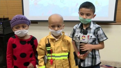 Cumplen sueños de niños con cáncer