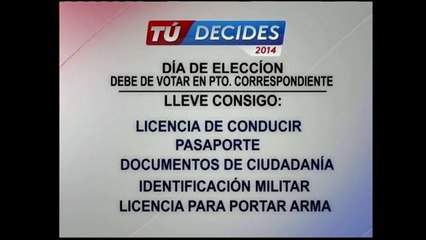 Requisitos para votar